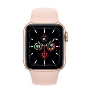 Apple Watch (Series 6) Septembre 2020 44 mm - Acier inoxydable Or rose - Bracelet Sport Rose