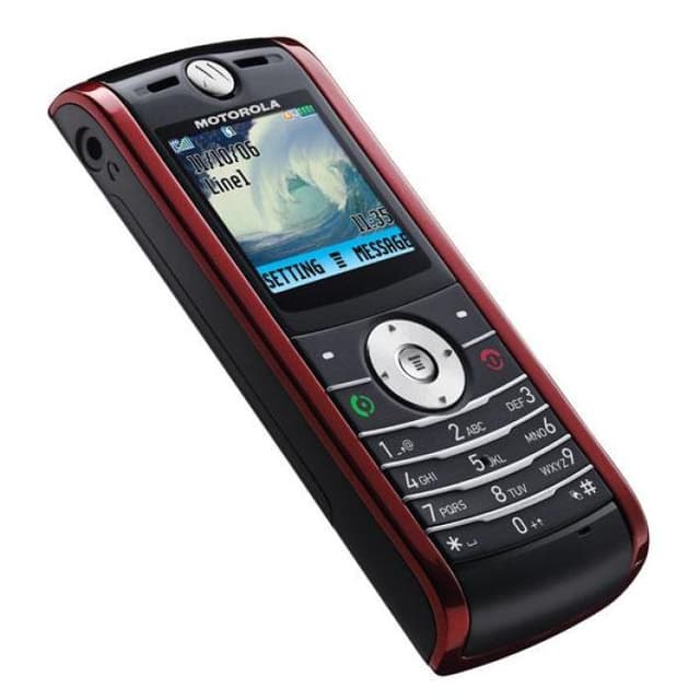 Motorola W208 - Noir/Rouge- Débloqué