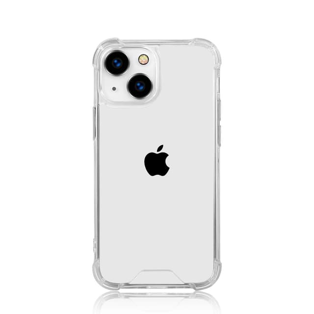 Coque et 2 écrans de protection iPhone 13 mini - Plastique recyclé - Transparent