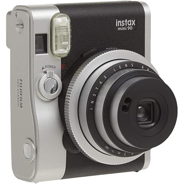 Instantané - Fujifilm Instax Mini 90 Neo Classic Black Noir Fujifilm Fujifilm Instax Mini 90 Neo Classic 60mm f/12,7