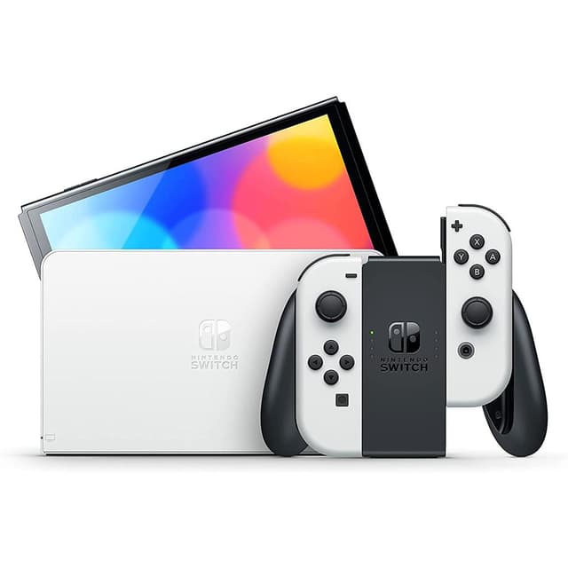 Nintendo Switch OLED 64Go - Blanc/Noir