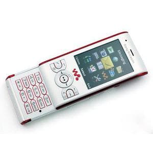 Sony Ericsson W595 - Blanc/Rouge- Débloqué