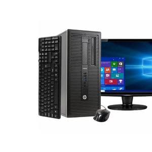 Hp ProDesk 600 G1 22" Core i3 3,4 GHz - HDD 500 Go - 8 Go AZERTY